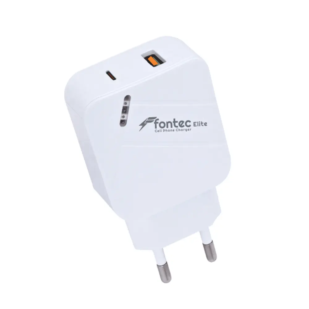 FONTEC HIGH QUALITY MOBILE CHARGER ELITE WITH( C TO C CABLE)