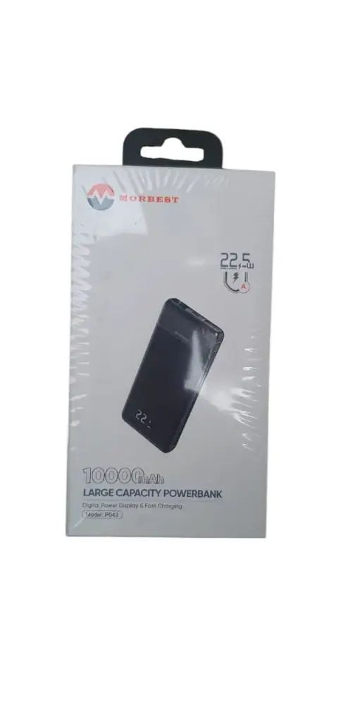 MOREBEST HIGH QUALITY POWER BANK PO43(1year warranty)10000MAH