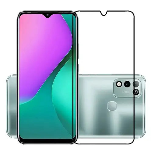 Infinix Hot 10 Play 9D Color Glass