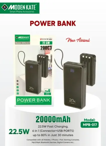 MODENKATE POWER BANK MPB017