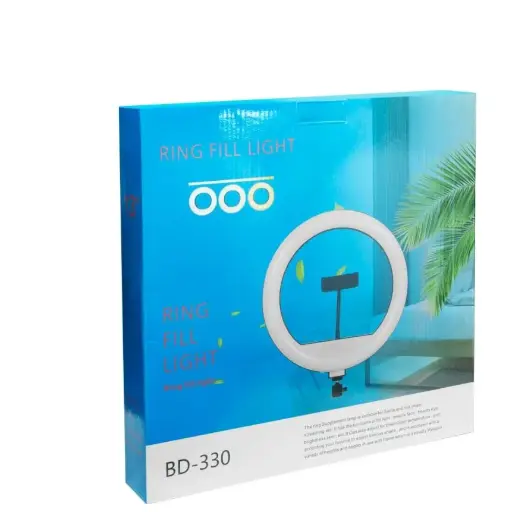 Bd330 LED Ring Light With Mobile Holder