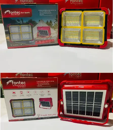 FONTEC SUN SPARK SOLAR LED LIGHT