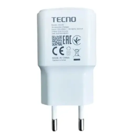 TECNO CHARGER ADOPTER 18W(ORIGINAL)