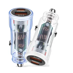 PD CAR CHARGER TRANSPARENT