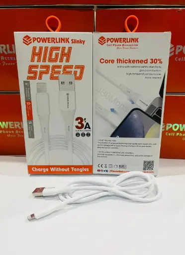 POWERLINK HIGH QUALITY DATA CABLE SLINKY(IPHONE)