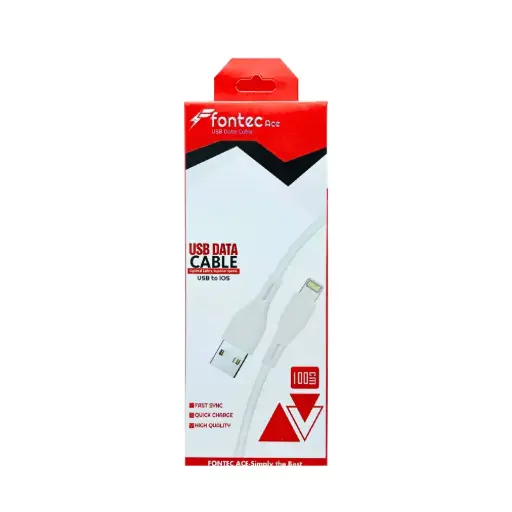 FONTEC HIGH QUALITY DATA CABLE ACE(IPHONE)